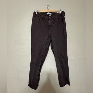 Abercrombie 90s straight mid rise